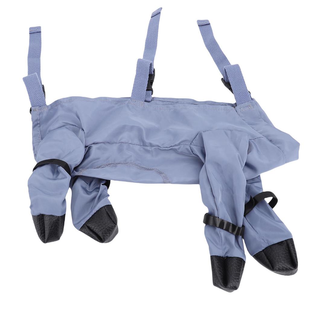 Dog Boots Leggings Water Proof Adjustable Dog Pants with Foot Protectors for Outdoor XL