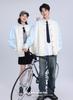 Autumn Winter Trendy Unisex Baseball Jacket: Japanese Style Loose Drop Shoulder Hoodie Cardigan