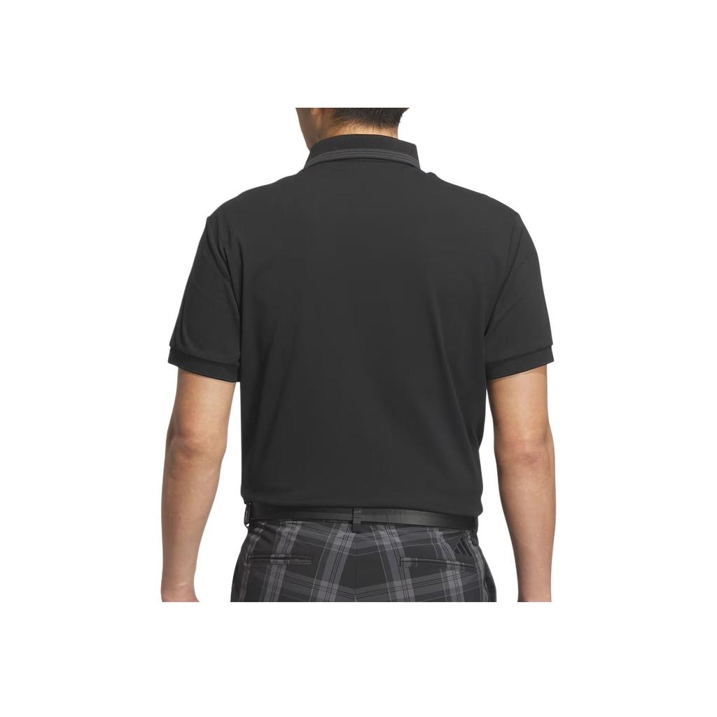 adidas Comfortable Casual Breathable Short Sleeve Polo Shirt Men Tops Black JF6271
