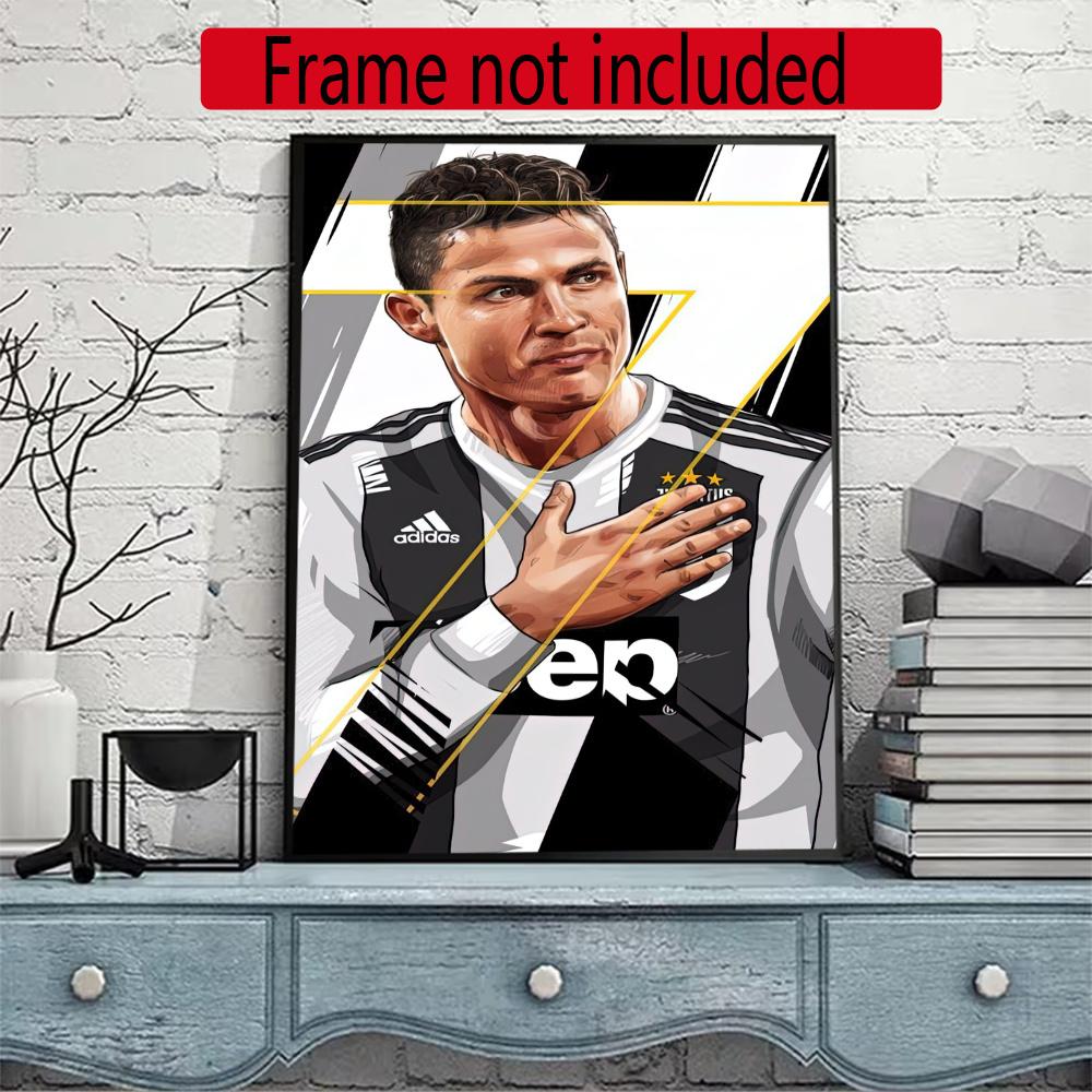 Juventus 5D Diy Diamond Paintings Mosaic Wall Round Diamond Art Painting Kits Embroidery Crystal Accessories Frameless