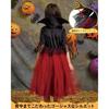 GOKEI Halloween Vampire Dress Witch Costume Kids Cosplay Girls Devil Wings Headband Choker Outfit Cute Long Disguise Photography School Festival