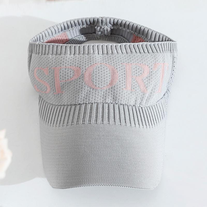 Women's Spring Korean Fashion Sports Cap – Breathable Cotton Visor Hat
