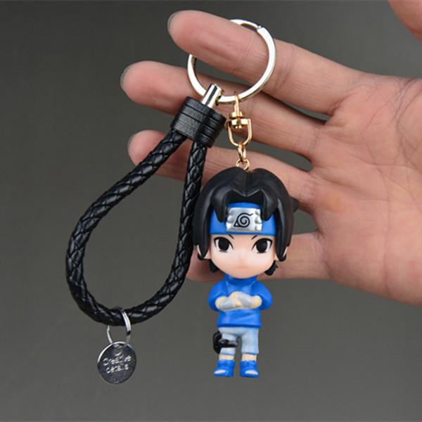 Naruto, Kakashi, Sasuke Ninja Spielzeugfigur Schlüsselanhänger Anhänger Modell Ornament