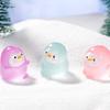Light Up your Model Car and Doll House Scene with Our 1PC Luminous Penguin Doll Desktop Decor