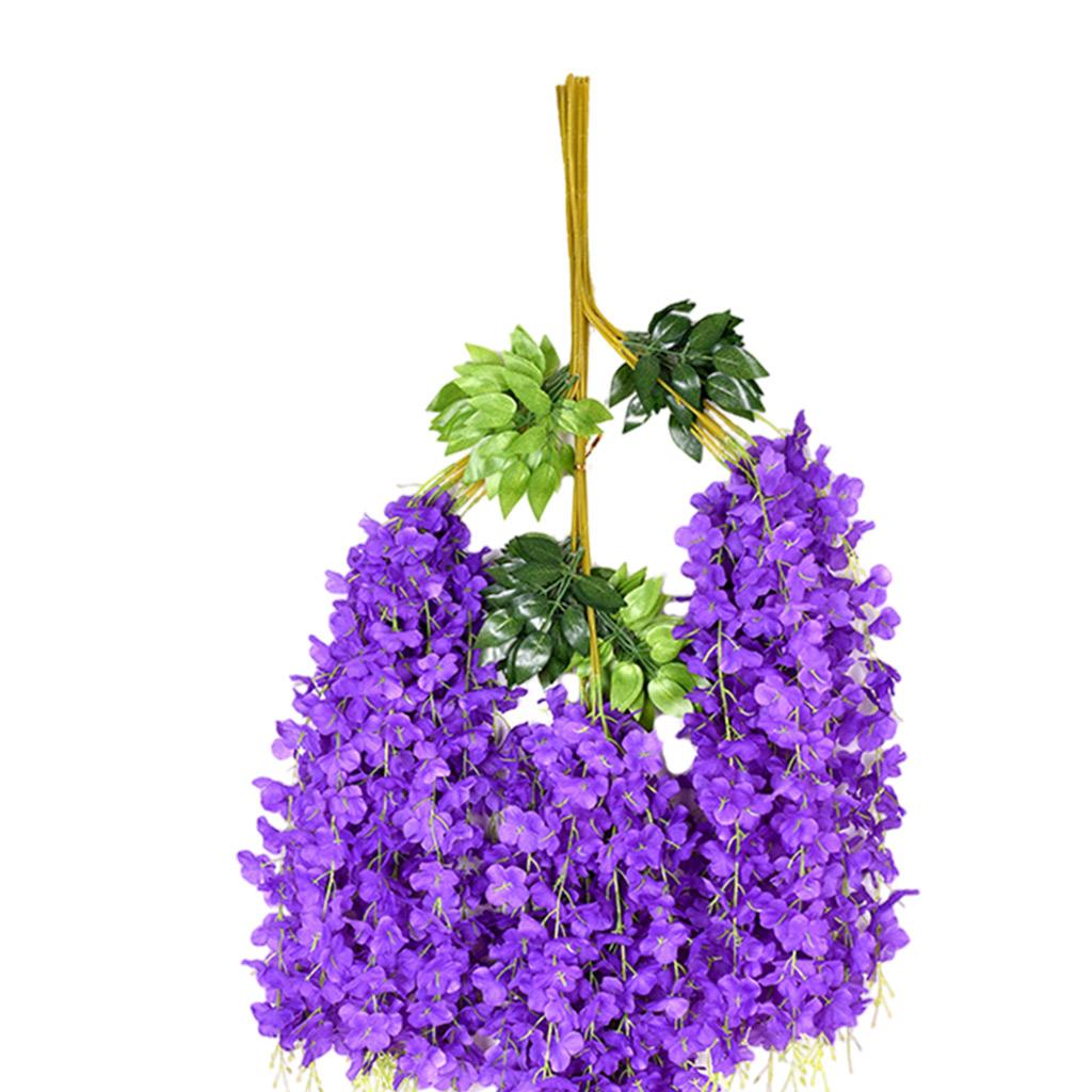 3.61Feet/Piece Artificial Fake Wisteria Ratta Garland String Hallway Decor