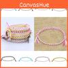 New Cross-border Simple Safety Buckle Four-strand Colorful Hand Rope Handmade Braided Red Rope Bracelet Suitable For Travel Souvenirs Mixed Colors