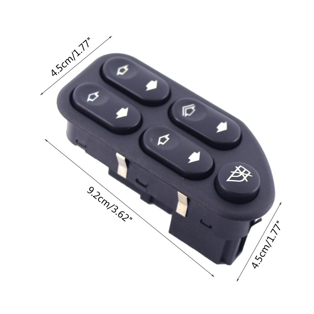 Power-Window Master Switch Front Driver Left Side Replaces 7S6514529AA
