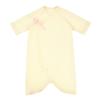 Pure Organic Newborn Fitted Combination Organic Made In Soft Double Gauze Knit Sizes All Long Sleeve Undershirt, Undershirt, 100% Cotton, Japan,