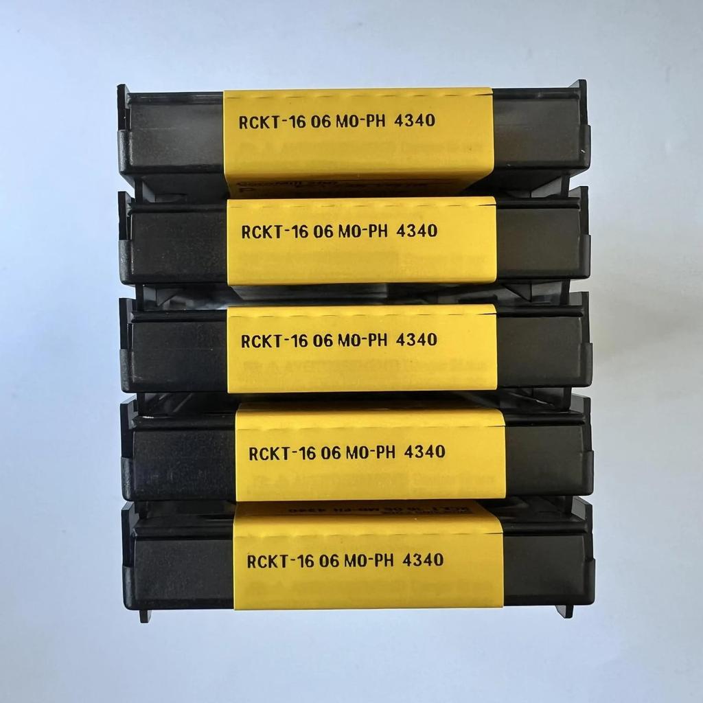 Original Sandvik / RCKT1606M0-PH 4340 CNC Lathe Carbide Blade 10 PCS