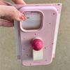 Summer Dopamine Polka Dot Ring for iPhone15promax Apple 14 Mobile Phone Case 13 New 12 All-inclusive