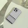 Palestinian Keffiyeh Phone Case For iPhone 17,16,15,14,13,12,11 Pro Max, Lightweight and practical Soft Black Cover