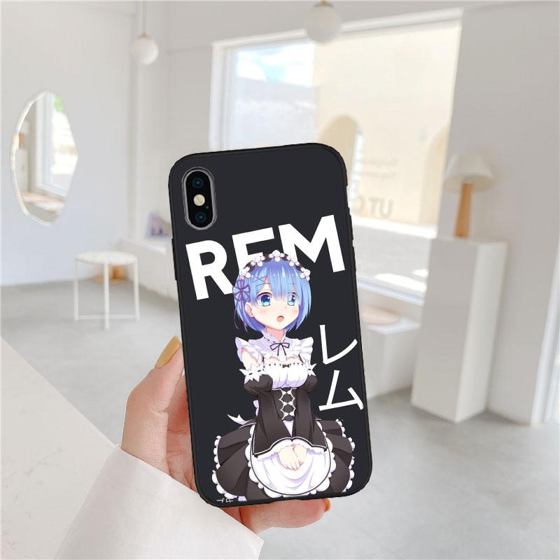 CJ48 Emilia Re Zero Ram Rem Phone Case for Samsung Galaxy S20 S21 S22 Ultra FE + Plus A21S A22 A24 A25 A26 A30 A30S A31