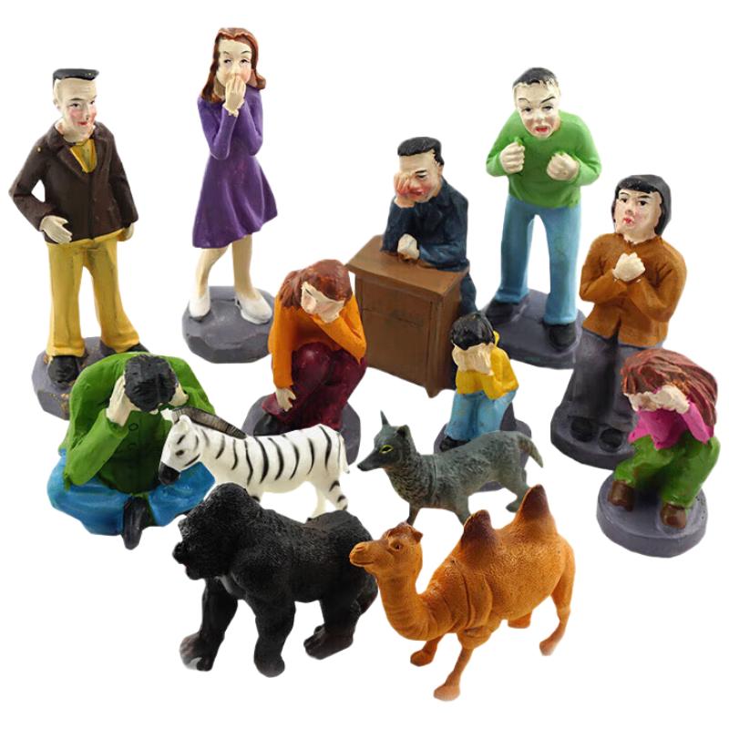 Psychological Sandplay Therapy Set with Display Rack