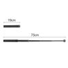 Telescopic Stabilizer Extension Rod Max. Length 73cm Aluminum Alloy Pole with 1 4 Inch Screw and Screw Hole for Gimbal