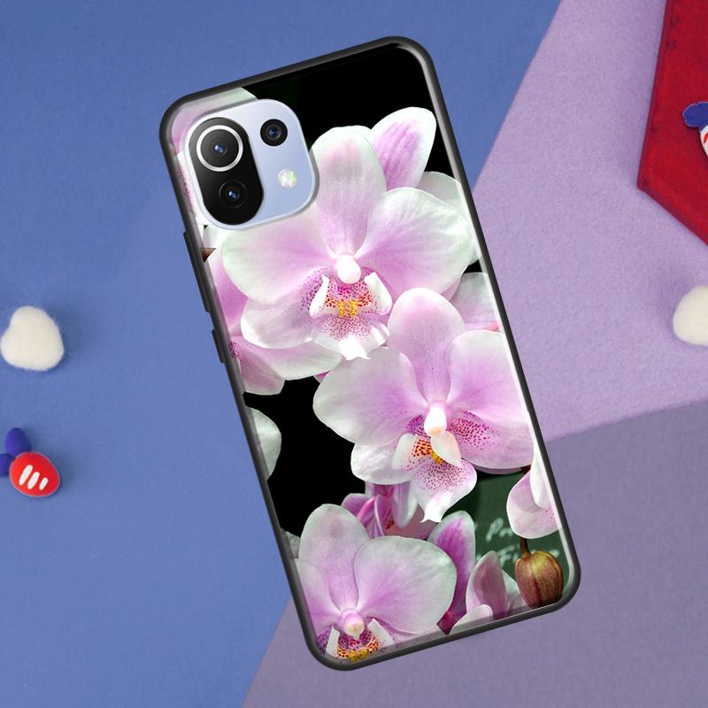 Orchid Flowers Colorful Cover For Xiaomi 14 Ultra 13 11T 12T 13T 14T Pro POCO X6 X7 Pro X3 X5 F3 F5 F6 M6 Pro Case