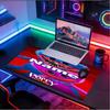 Custom Name Personalized Huggy Wuggy Pattern Mousepad, Laptop PC Desk Mat, Decorative Desk Mat for Home Keyboard Pad Gift