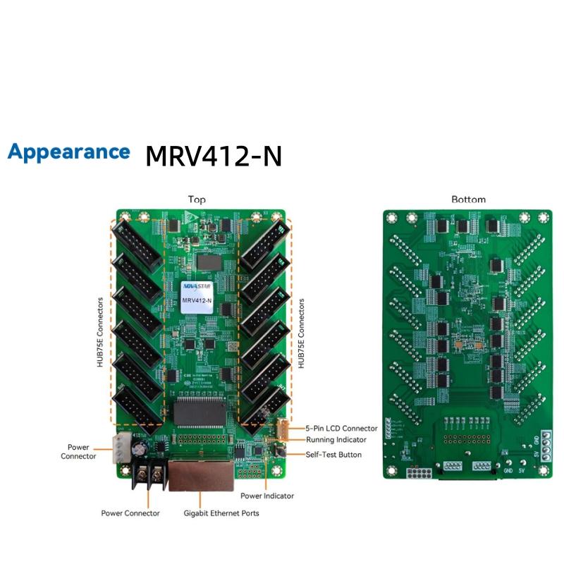 LED-Display Videoempfangskarte Novastar DH7508 für LED-Display-Bildschirm Signalsteuerkarte Nova Control System