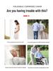 Foldable Stainless Steel Toilet Chair with Backrest for Elderly & Pregnant Women