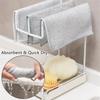 10pcs Thickened Steel Wire Cleaning Cloth Non-Scratch Double-layer Iron Microfiber Mesh Dishrag Washing Pot Rags Kitchen Towels