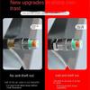 4PCS Autom Wheel Hub Valve Pressure Detection Valve Autom Tire Explosion Proof Tire Pressure Warning Valve Tire Pressure Gauge