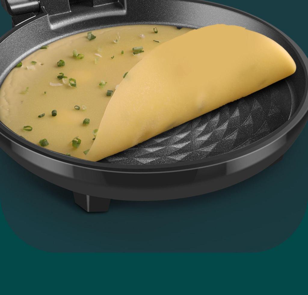 Aux Double-Sided Electric Griddle: Non-Stick Pancake & Crepe Maker with Enlarged Deep Pan
