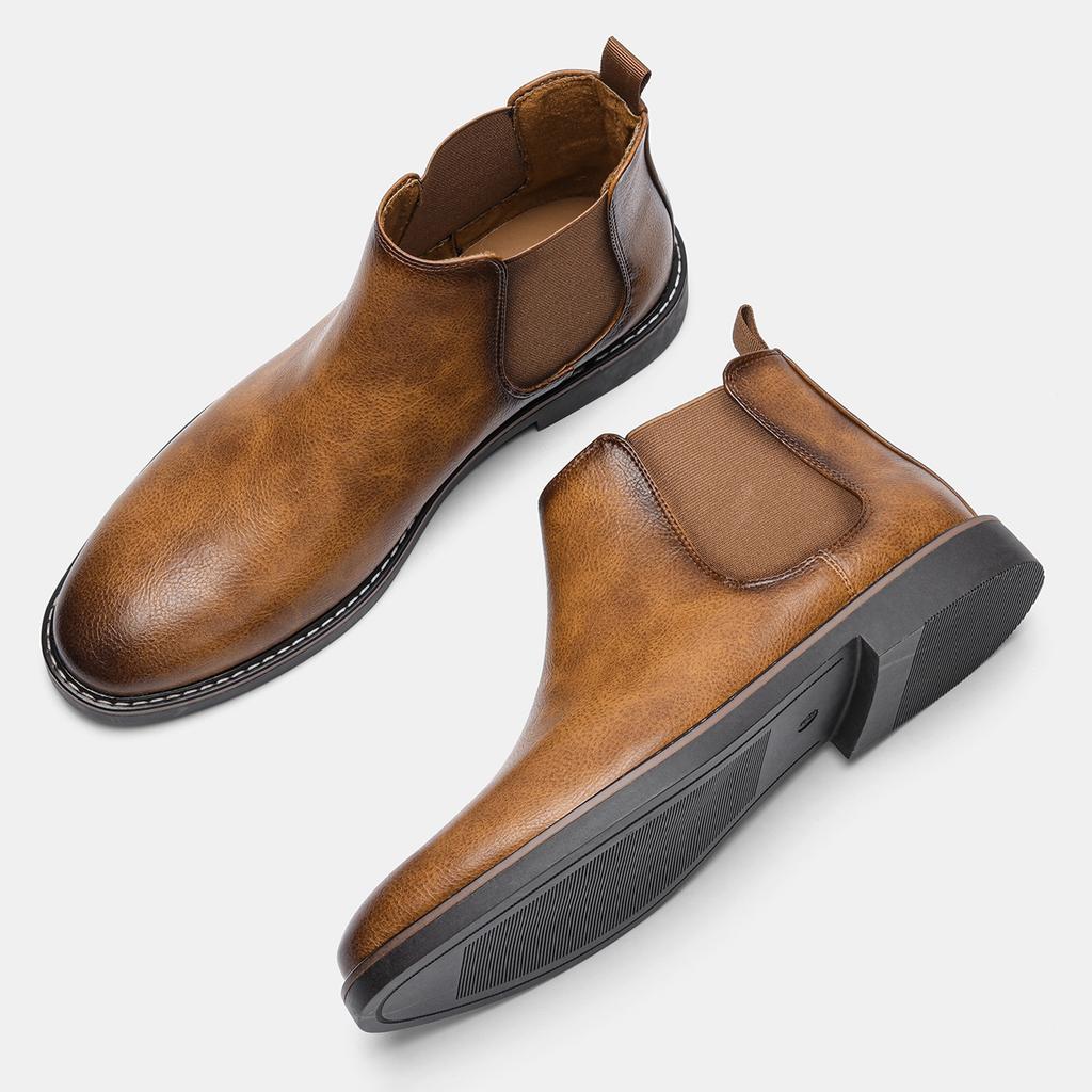 Ankle Boots Brand Retro Comfortable Casual Fashion 2026 Leather Boots