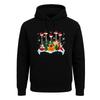 Retro Guitar Christmas Tree Guitar Party Hoody Sweatshirt Mens Hood Funny Hoodie