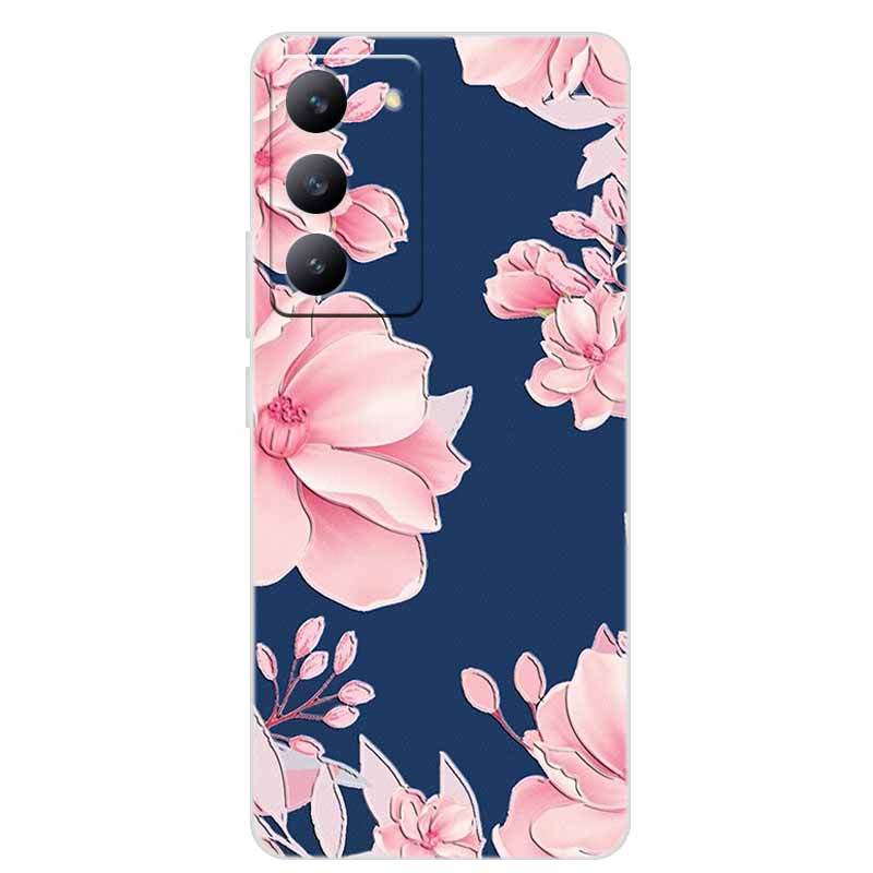 

Flowers Case For Xiaomi Redmi 15 4G Phone Case Redmi15 Coque Transparent Silicone Soft Back Cover For Redmi 15 5G Case Funda Bag Redmi 15 4G
