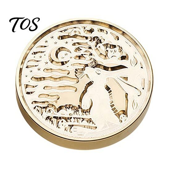 Wax Seal Accessories Brass Stamp Heads, Alphabet Christmas Embossed Sealing Handmade Craft Head for Envelope Gift Wrapping Journal Scrapbook
