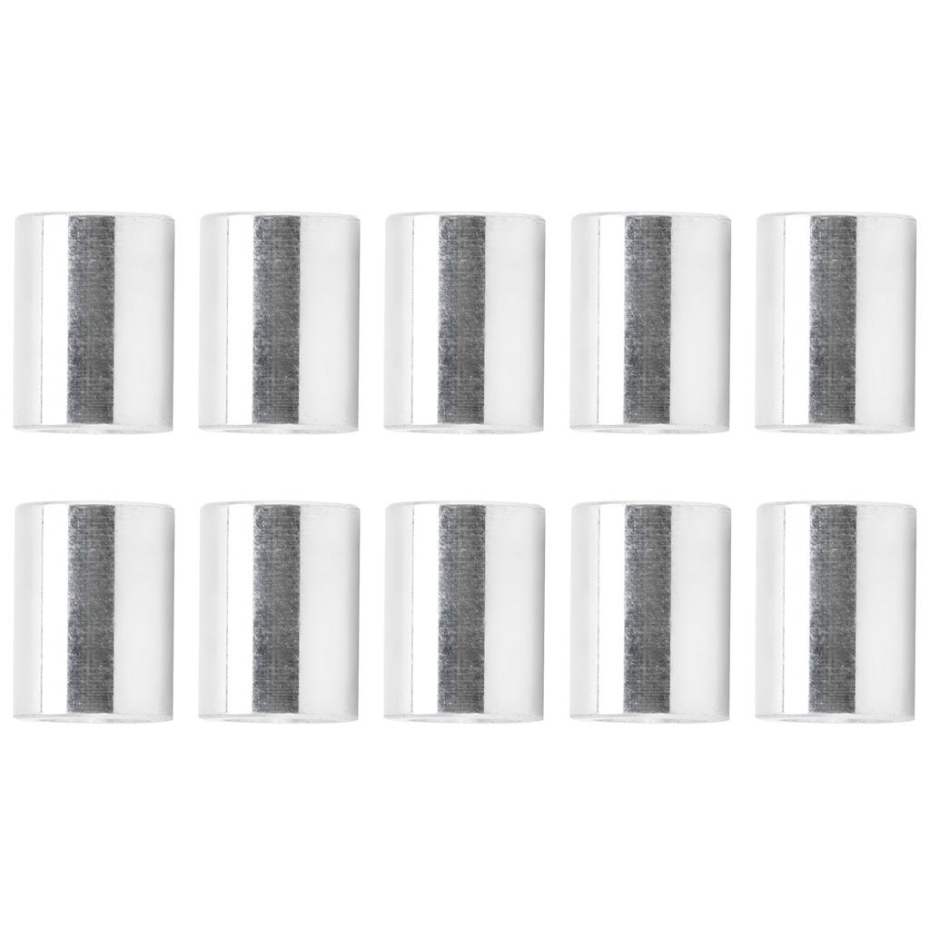 10Pcs Aluminum Alloy Spacer Round Unthreaded Standoff Support Accessories Outer Diameter 6mm
