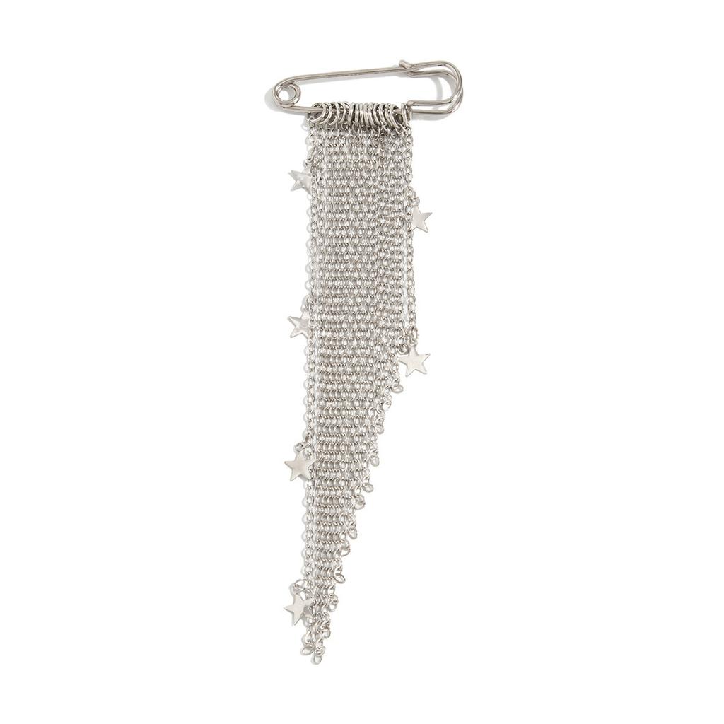 Nuevos Broches Irregulares Simples Exquisitos Pines Ajustables de Cintura en Forma de Corazón para Mujeres Hombres Vintage Casual Versátil Accesorios Fijos para Ropa