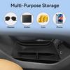 For Geely Boyue L/Starray 2025 Center Console Lower Storage Box Car Central Tray TPE Organizer Accessories Tidying Black