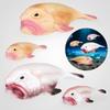 Realistic Heart Ocean Mammal Water Drop Fish Ornament – Sad Bobo Fish Cognitive Toy for Kids