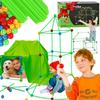 Base Building Kit House Tent Straws Glowing Construction Kit