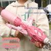 Large Capacity Water Gun Toy for Girls - Pull-Type Squirt Gun with Girlish Heart Design