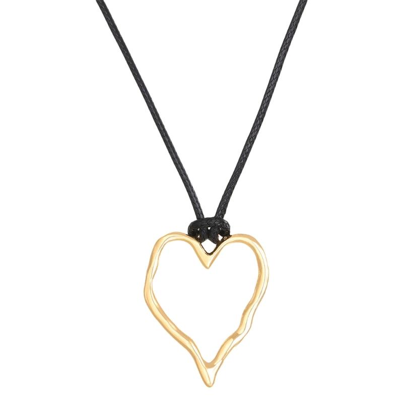 

Geometric Pendant Necklace Unique Neck Jewelry Adjustable Rope Necklace Suitable for Modern Fashion Enthusiasts Present