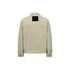 Evisu Aw23 Logo Embroidered Washed Fashion Work Jacket Men jackets Gray Green 2EAGNM3JK5112FFCT