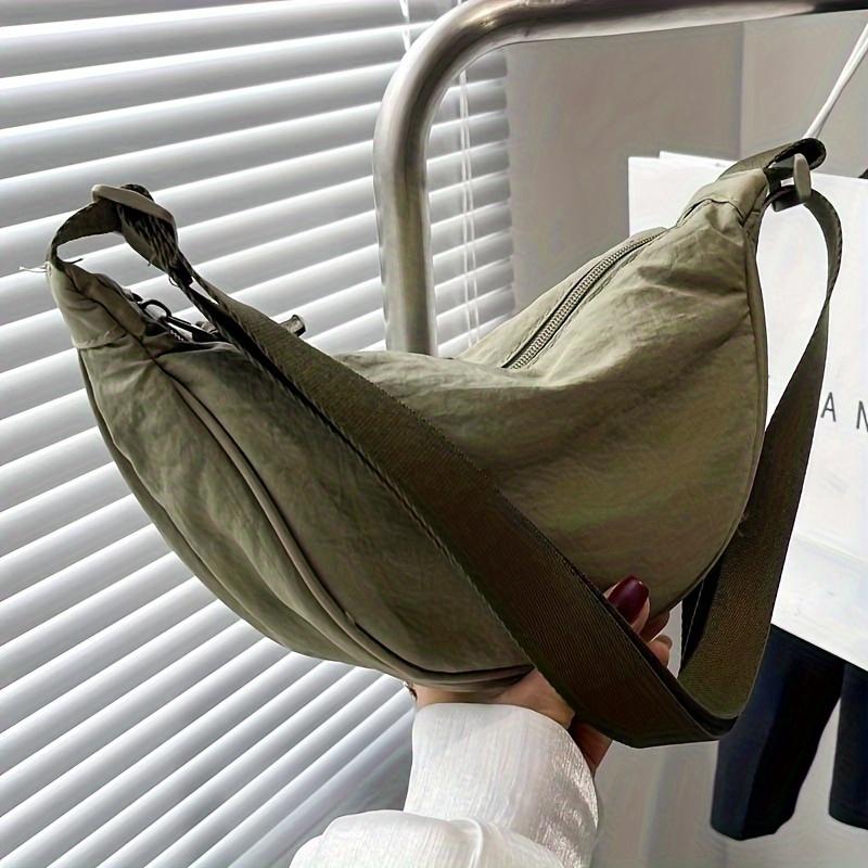 Adjustable Handbag with Detachable Strap Casual Shoulder Purse for Everyday Use, Travel & Shopping Zipper Closure, Crossbody Purse, Versatile Pouch