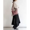 Vita Felice tote bag with pochette for women [VITAFELICE] 3-space 2-way sib-80008p (plum)
