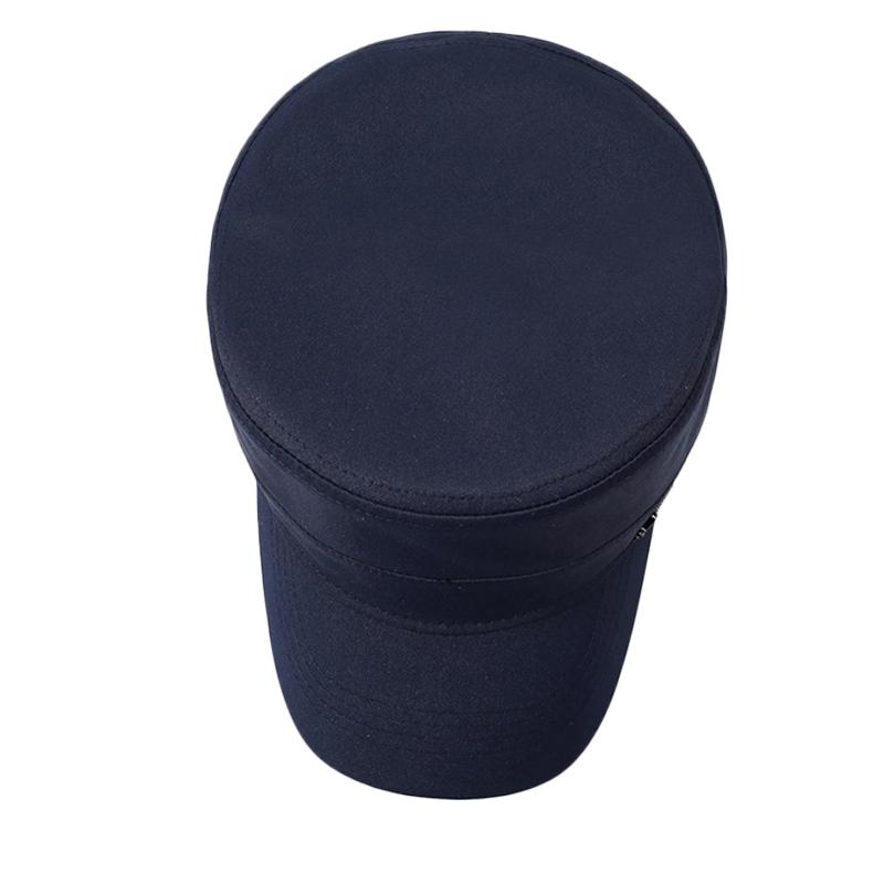 Men's Flat Top Hat Outdoor Sun Protection Hat Middle-Aged Sports Cap