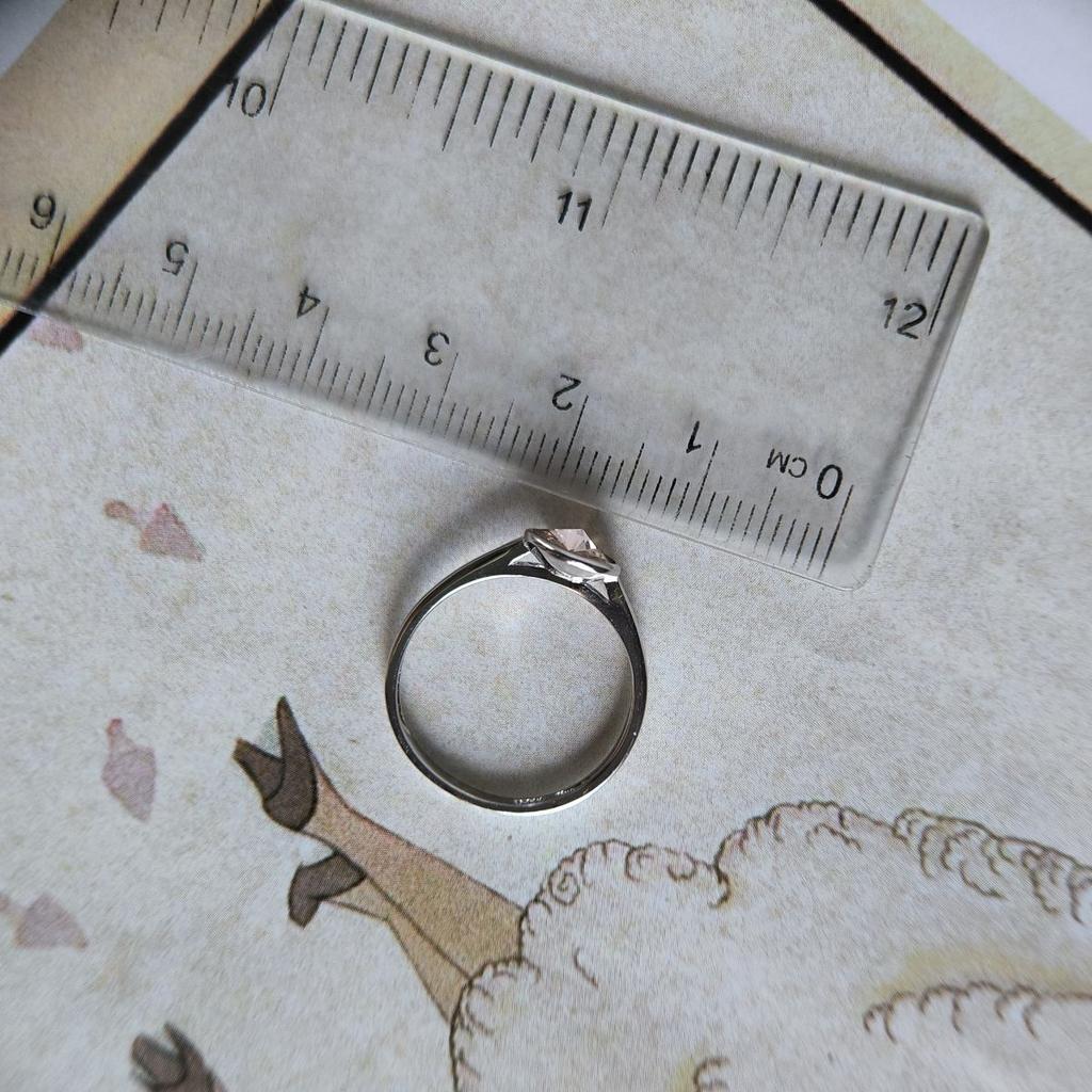 Silver Ring with Cubic Zirconia, Product Weight 1.45 G (60002207)