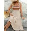 Women's Suspender Skirt Cross-border A-side Splicing Ethnic Style Dress
