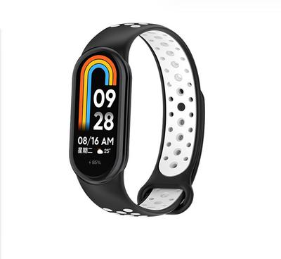 Beline Design Siksniņa Mi Band 9/8 Melni-Balta