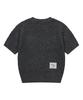Koiliseu Celine Small Logo Short Sleeve Cable Knit (2 Colors)