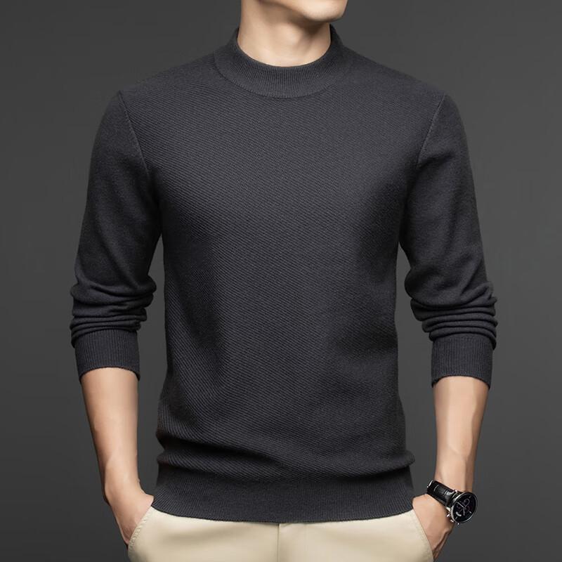 

Men s Warm Lambswool Blend Jacquard Knit Sweater XL