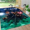 Custom Name "Harry Potter's Magical Journey" Carpet Rug Customizable Soft Washable Anti-Slip Home Living Room Sofa Mats Personalized Rug. 090984