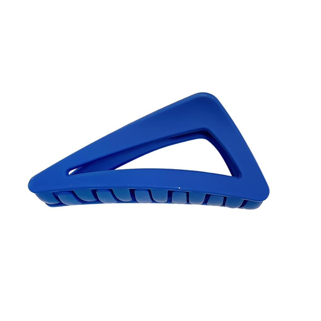 

Women Hair Clip Replacement Solid Color Decorative Triangular Hairdressing Hairstyling Ladies Girls Clips Clamp Ornament темно-синий