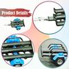 1/64 Motorcycle Trailer Miniature Parts Mini Toy Simulation Upgrade for Travel Car Pickup Truck
