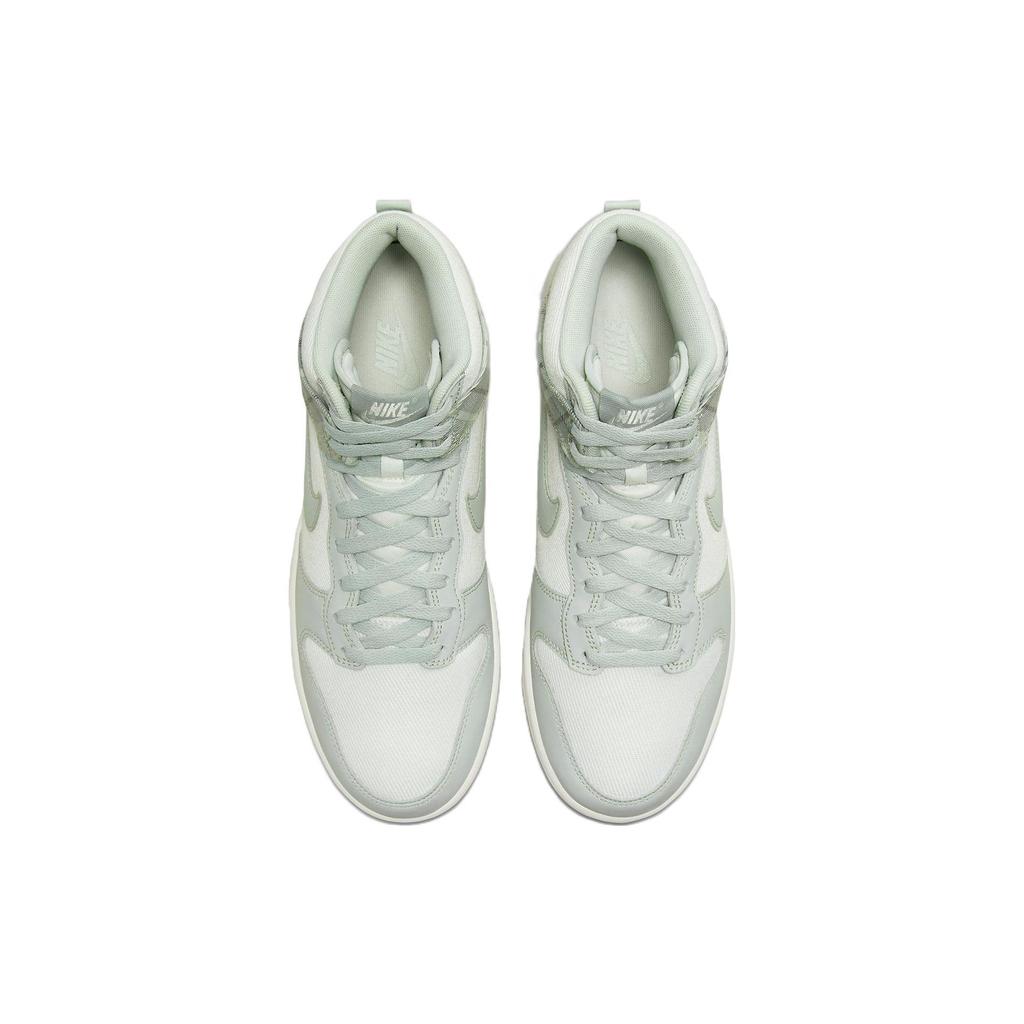 Nike Dunk High SE Mint Plaid Men Sneakers Green Summit-White Light-Silver DV0826-100