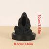 Portacandele Mietitore - Decorazione Spettrale di Halloween, Statuetta da Tavolo in Plastica Resistente per Meditazione e Accenti per la Casa Gotica